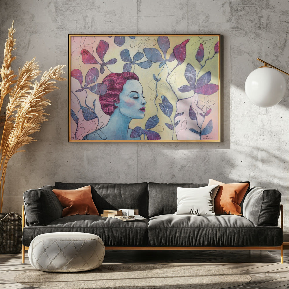 Retro lady 3 | Canvas