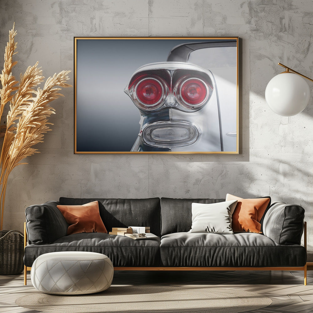 Amerikaanse klassieke auto Bonneville 1958 Cabriolet | Canvas