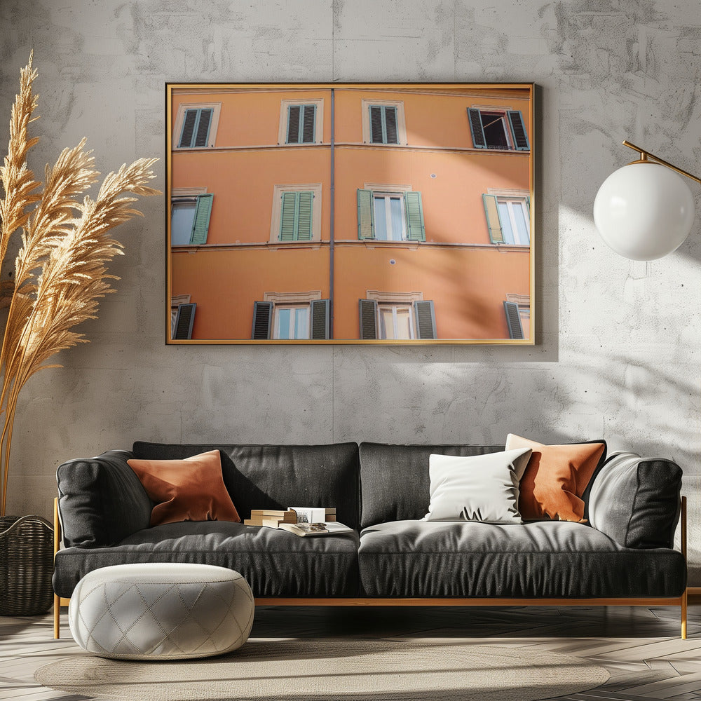 Oranje | Bologna Italië | Canvas