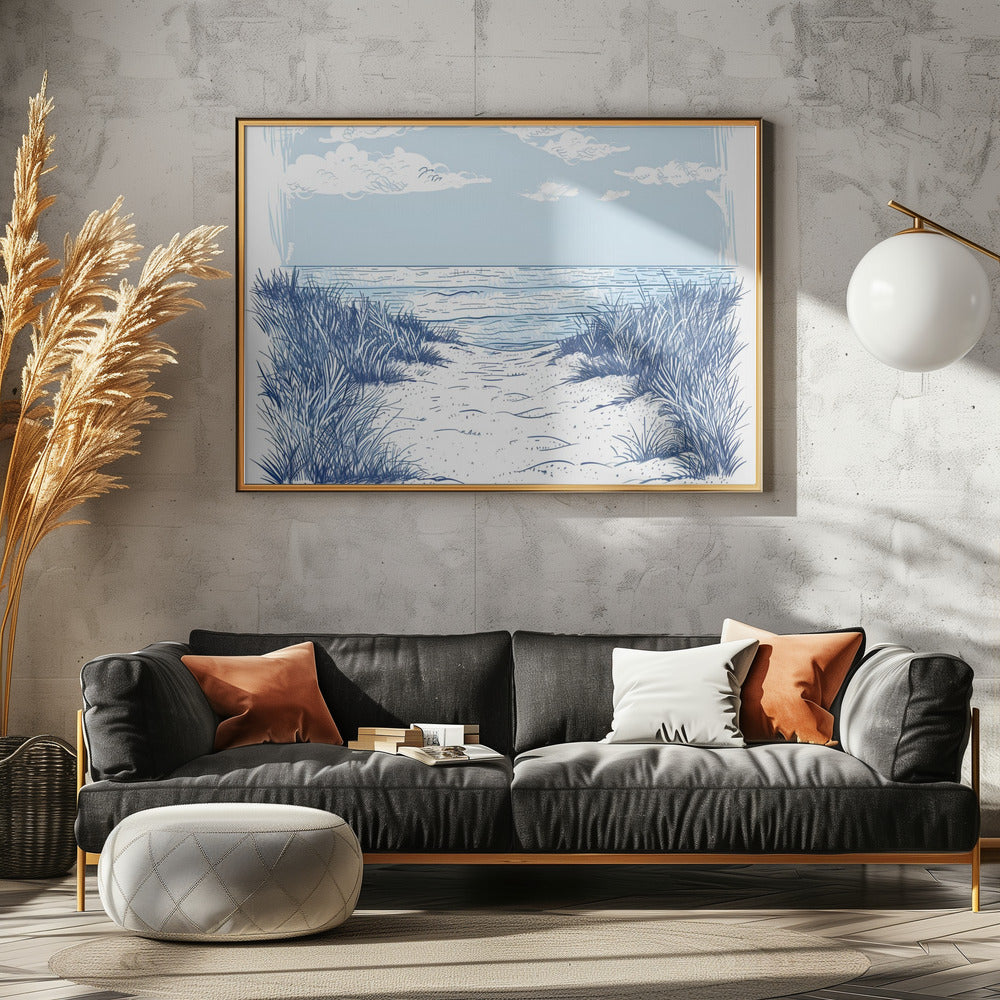 Strandwandeling | Poster