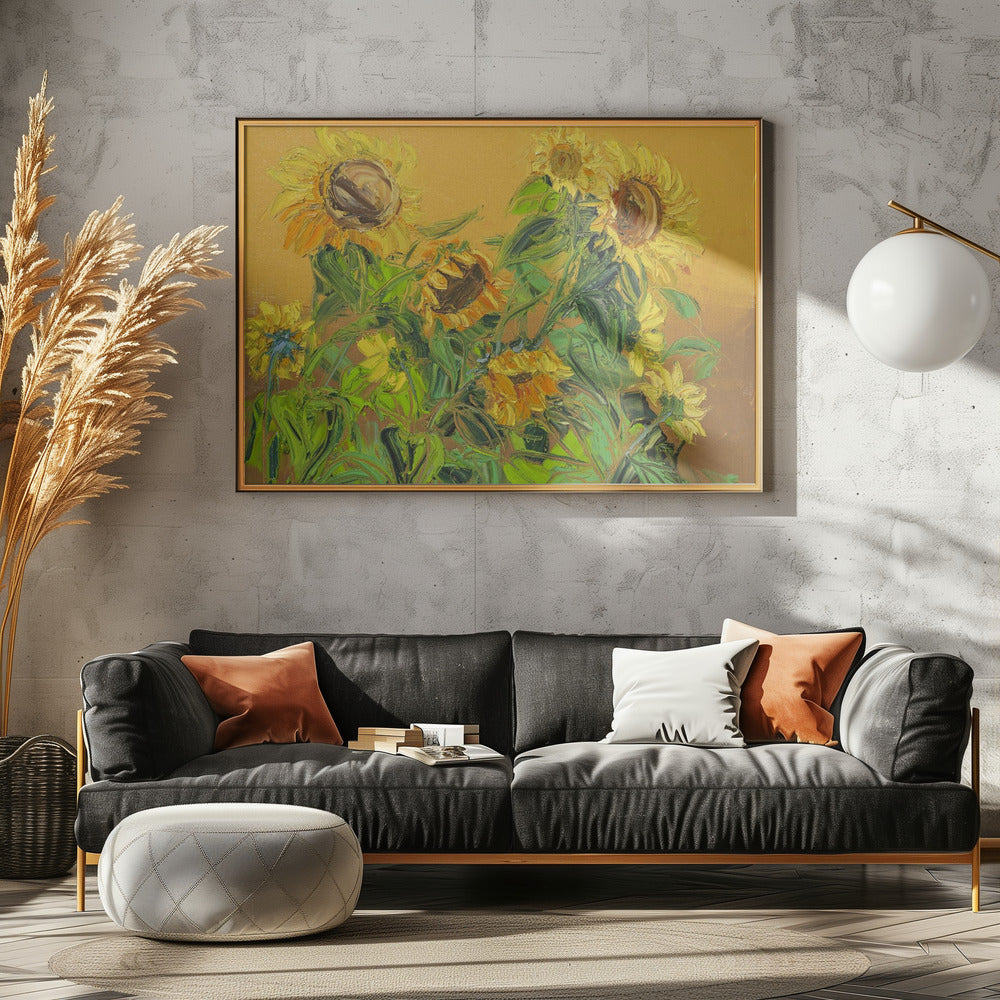 Zonnebloemen | Poster