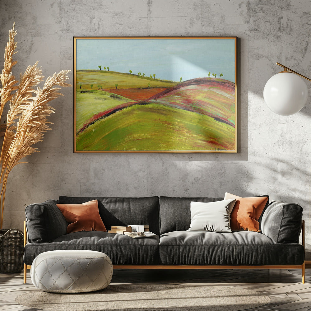 Landschapsabstract | Poster
