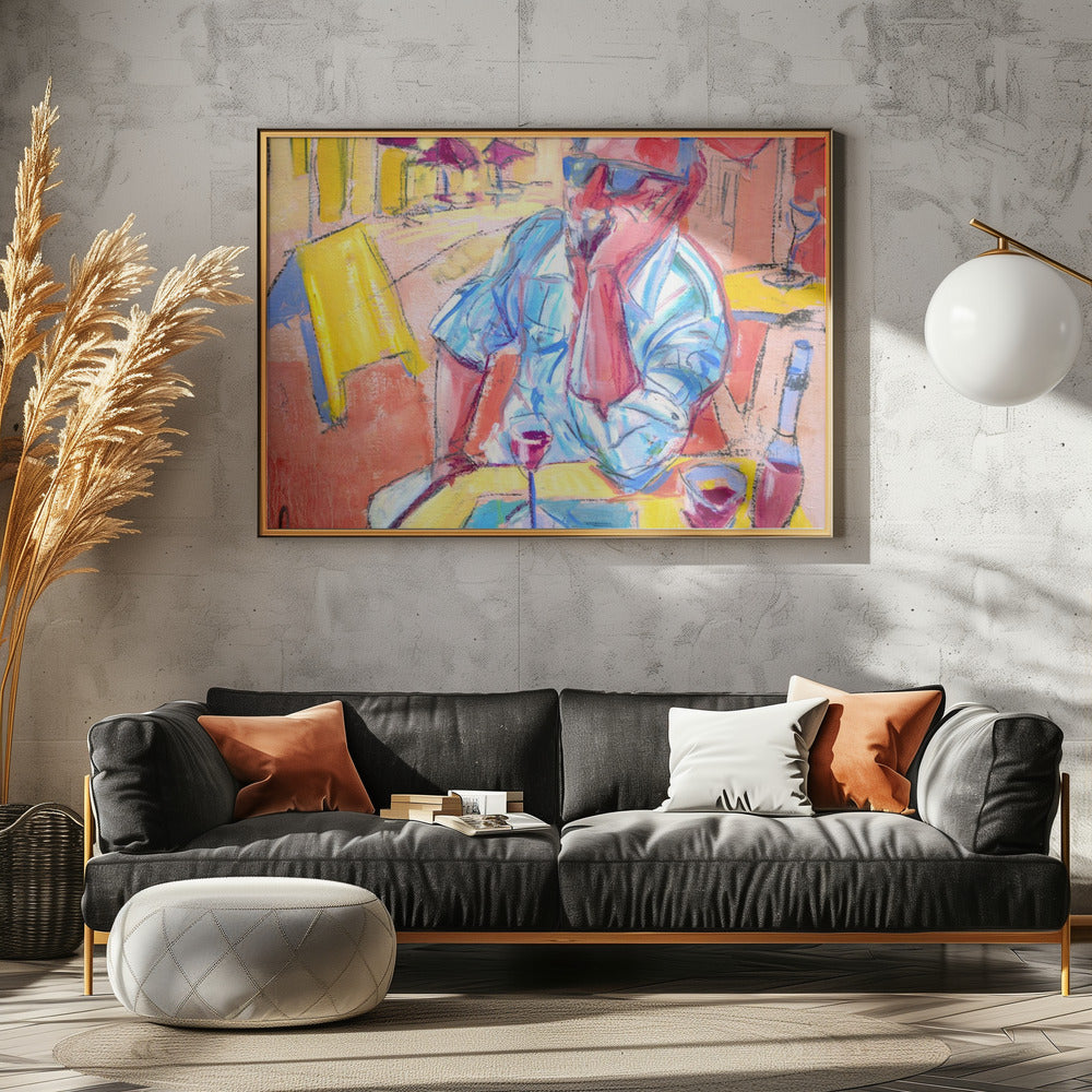 Bottle of Red | Canvas