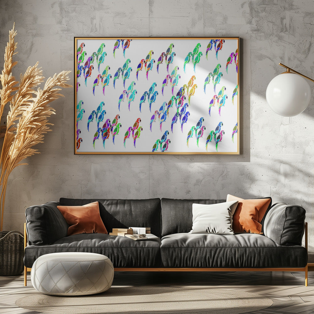 Parkietenmix | Poster