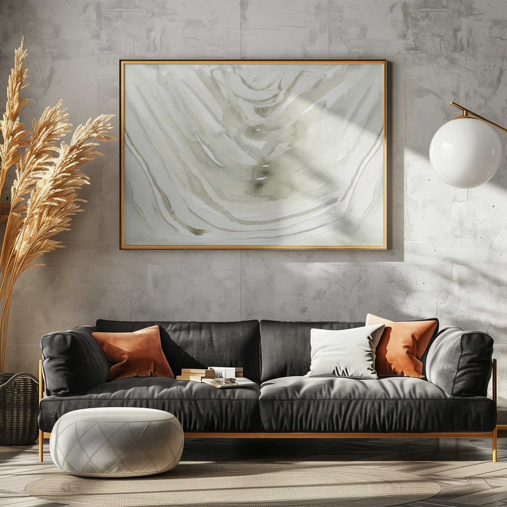 Neutrale Gesneden Agaat 2 | Poster