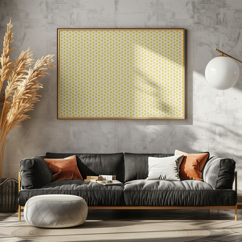 Yellow Smileys (pattern design) | Canvas