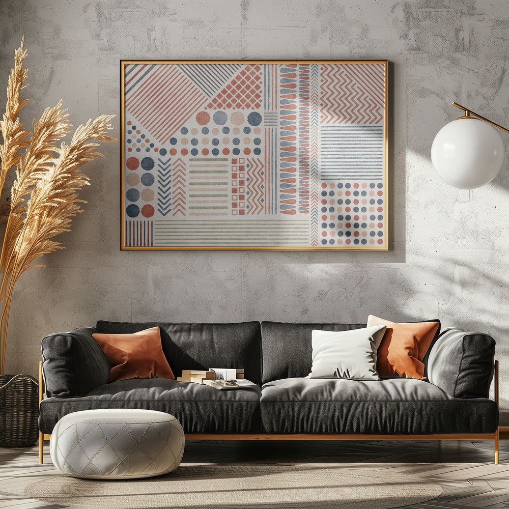 Geometrische harmonie | Canvas
