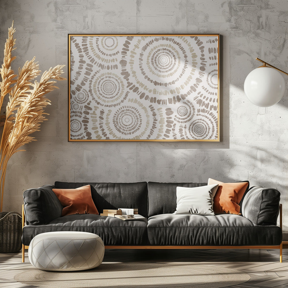 Cirkels van Harmonie | Canvas