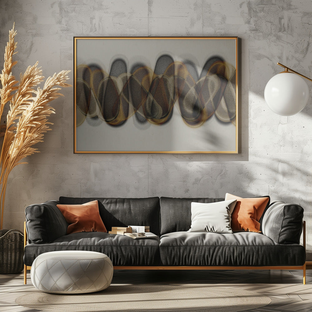 Echo's in beweging | Canvas