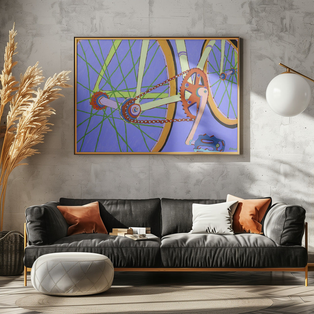 Groene Spaken | Canvas