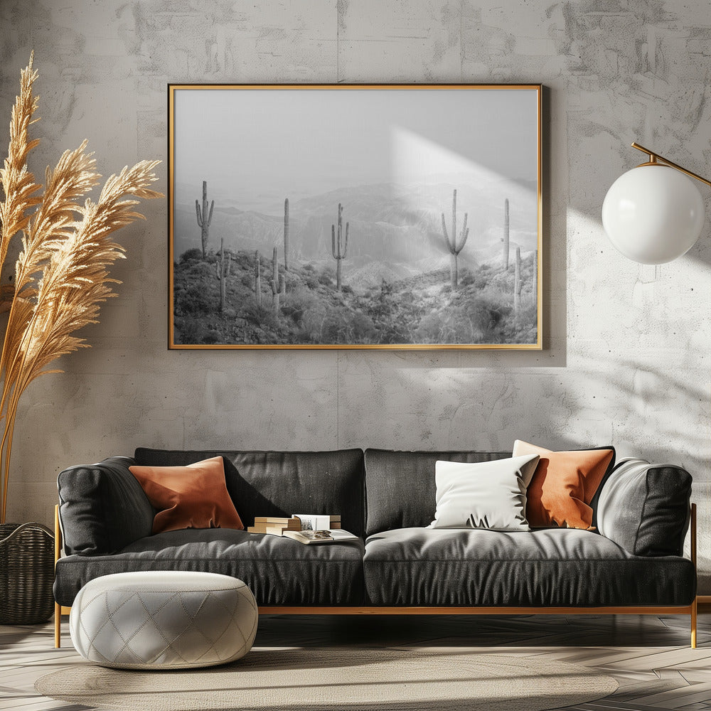 Westerse Cactus | Poster
