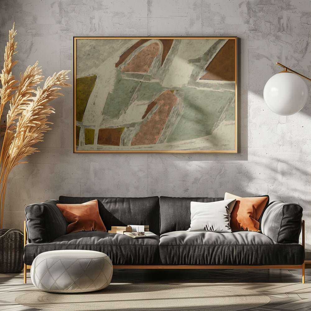 Abstracte harmonie | Canvas