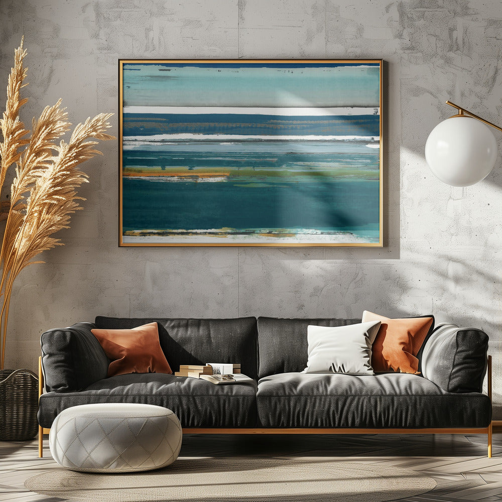 Middellandse Zee Print 2 | Canvas