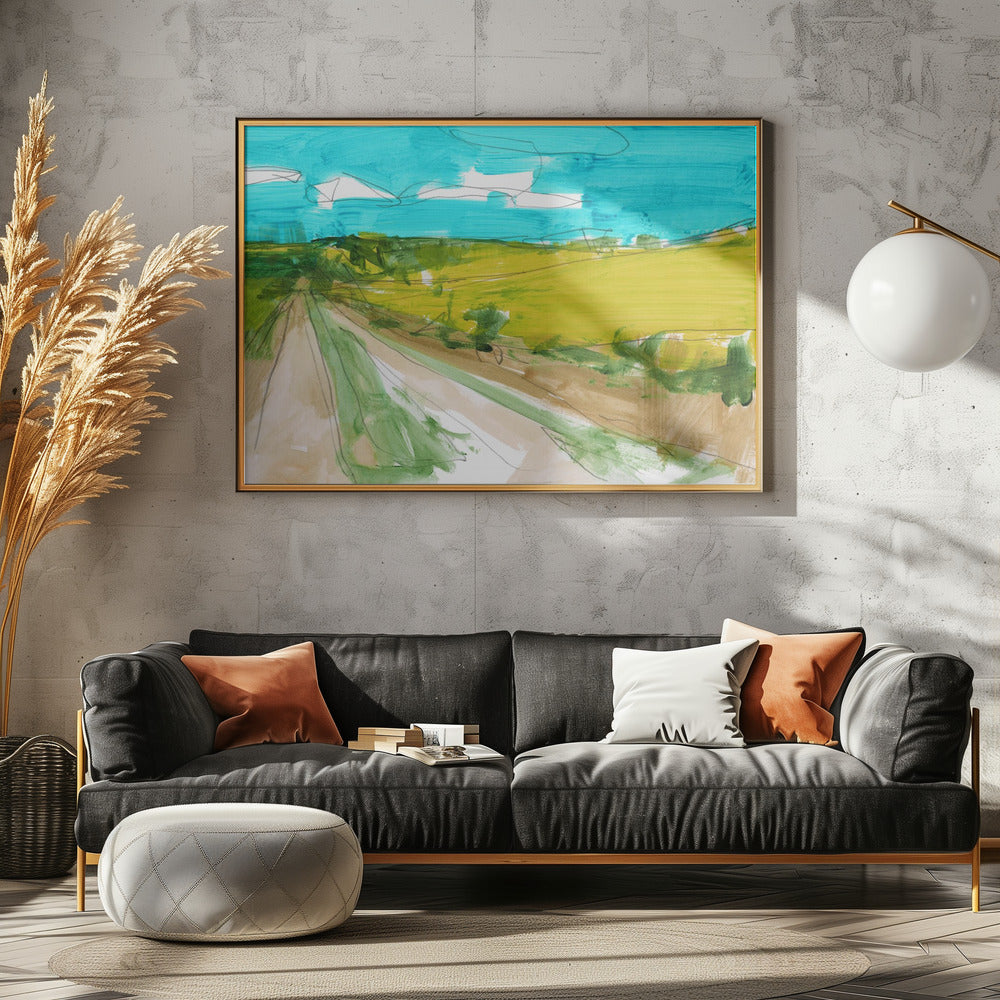 Landelijk Landschap 2 | Poster