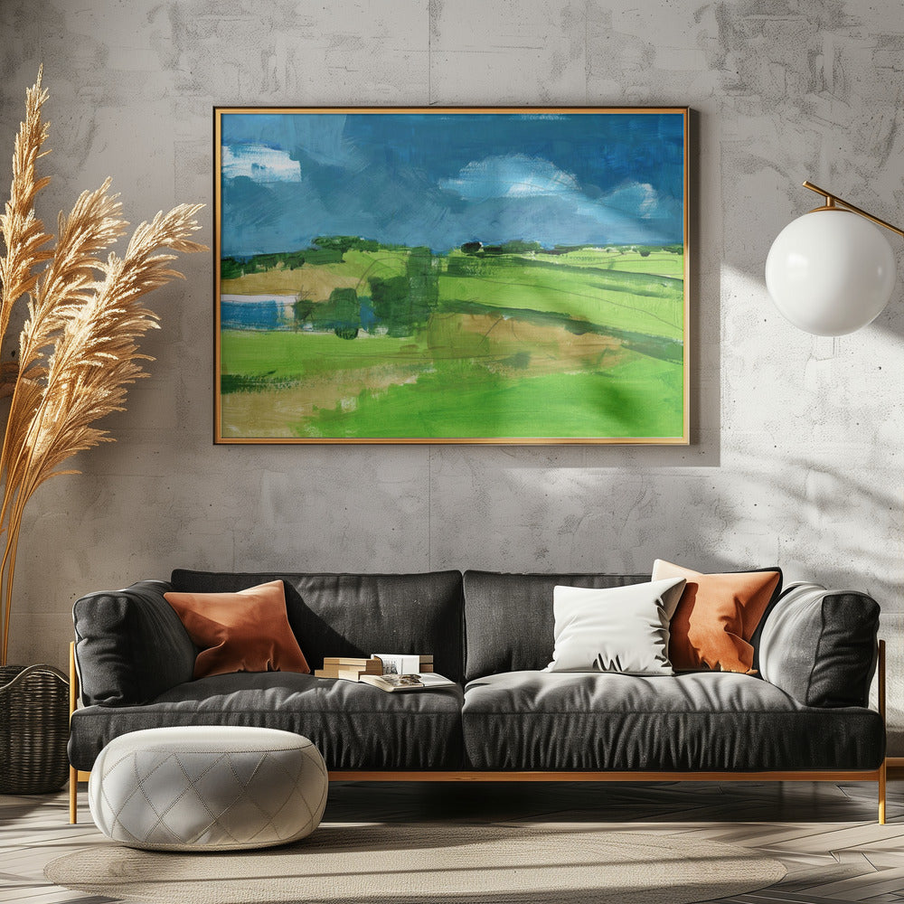 Landelijk Landschap 4 | Poster