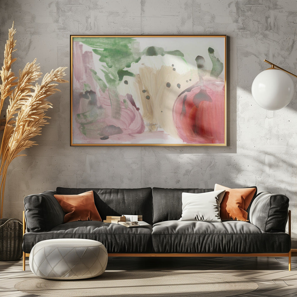 Aquarelle Organic Shapes 1 | Poster
