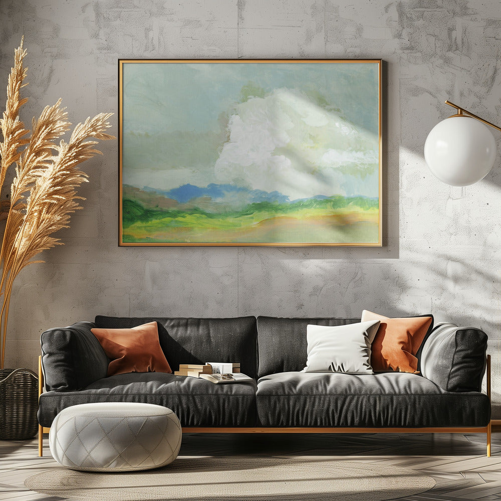 Grote wolkenlandschap | Canvas