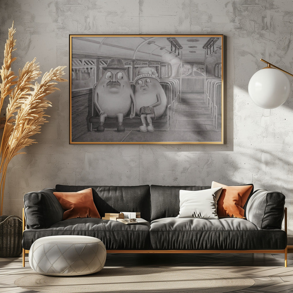 Best Before Date (B&W) | Canvas