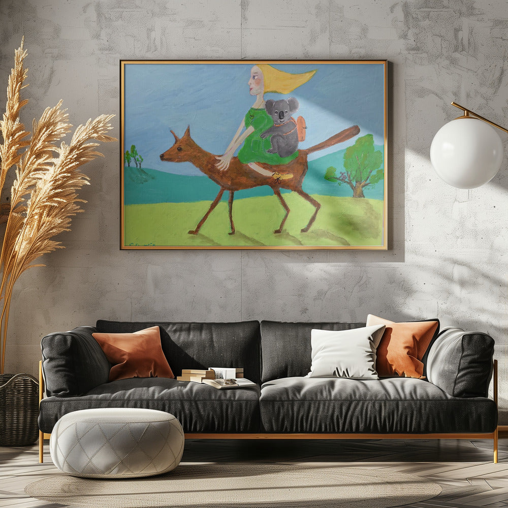 Op avontuur. | Canvas