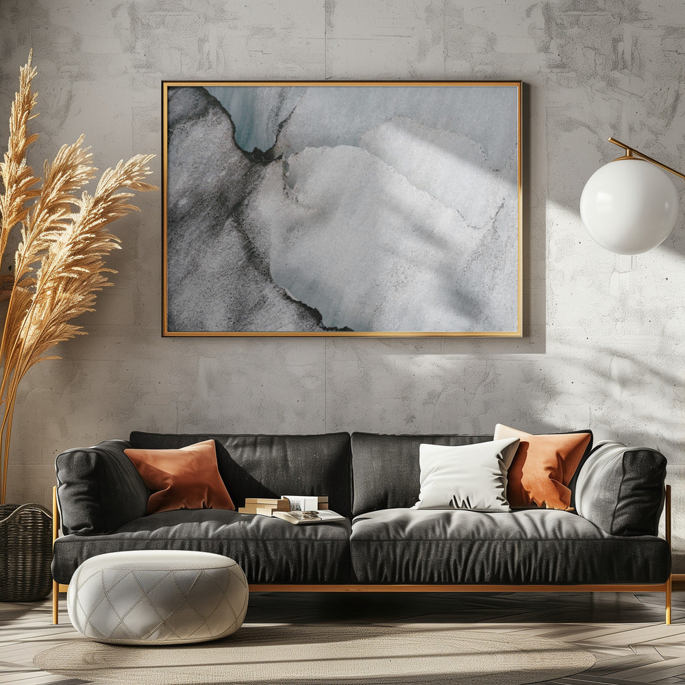 Abstracte vormen van landschap #4 | Poster