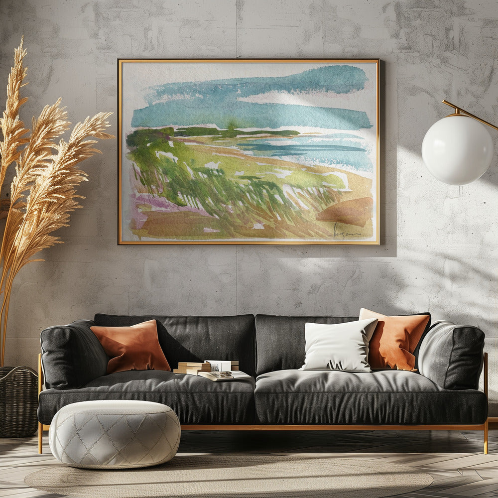 Blue skies colorful | Canvas