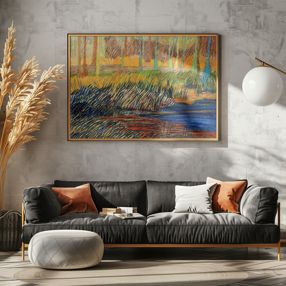 Bosgebieden | Poster