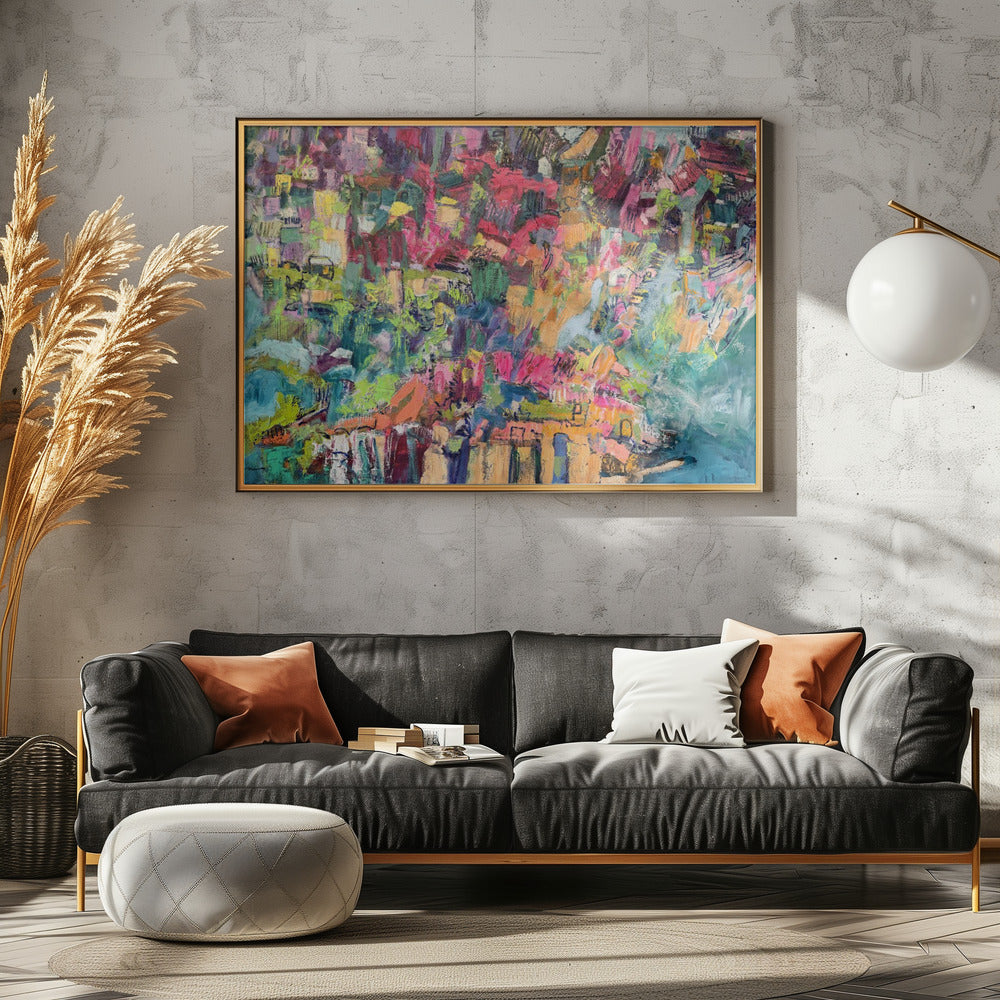 Betoverde vlinder | Canvas