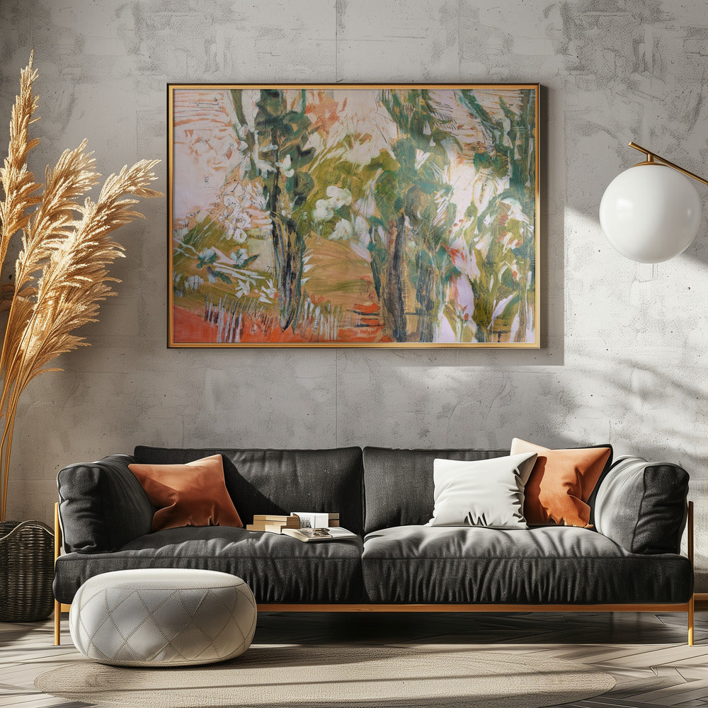 Groene Fluisteringen | Canvas