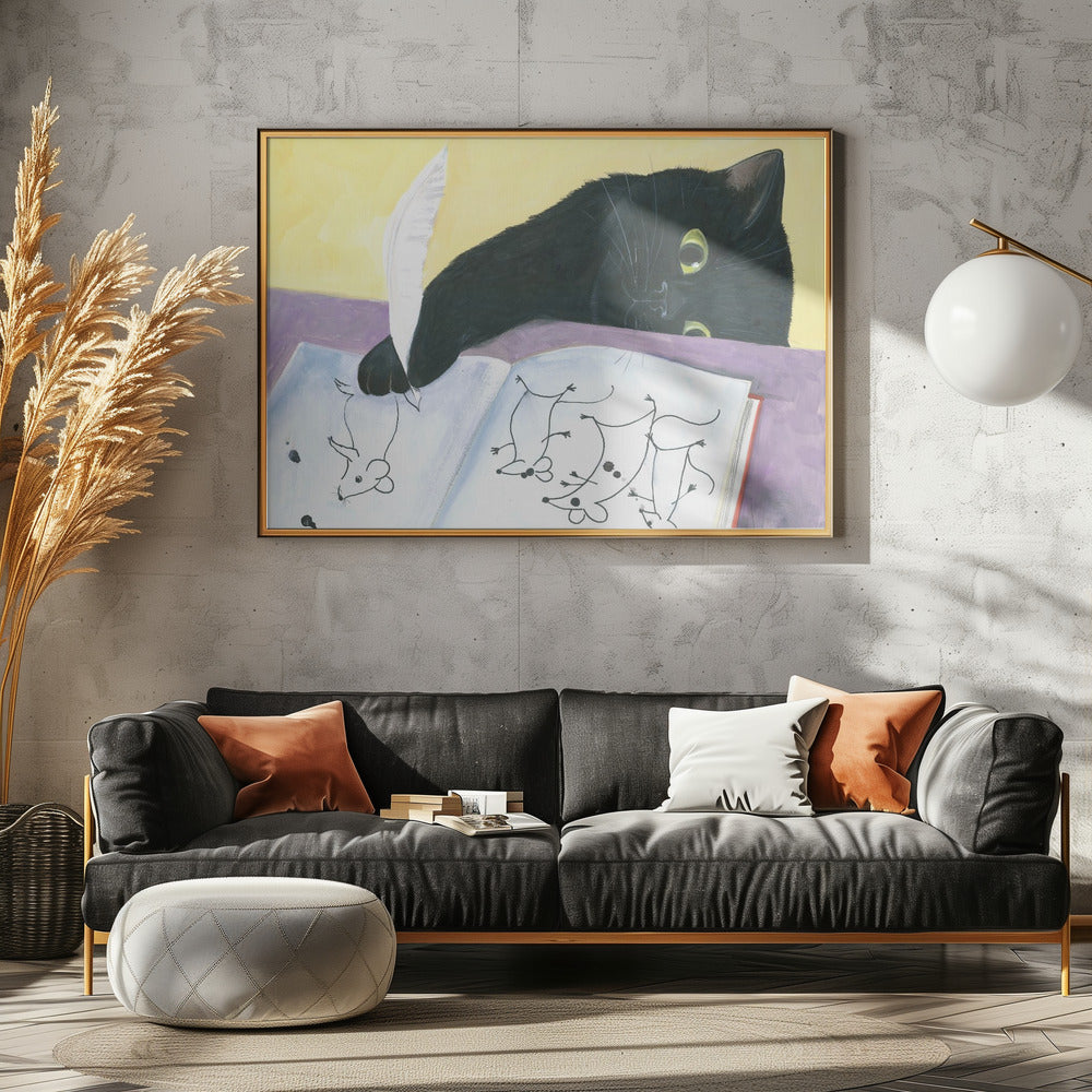 Kattenverbeelding | Canvas