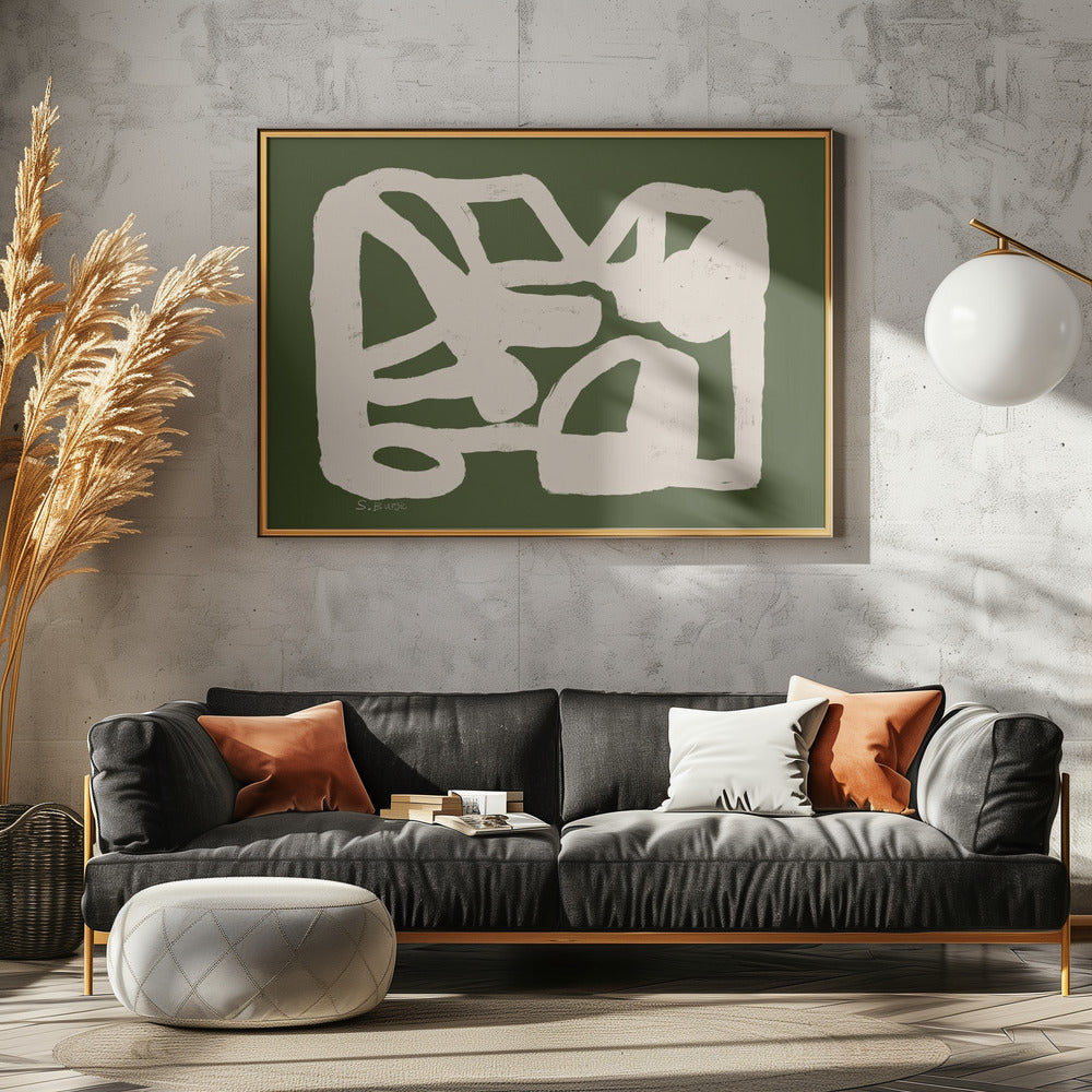 ABSTRACT Groen | Canvas