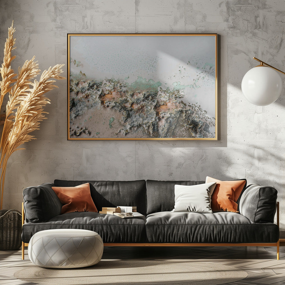 Aardse Fragmenten - Kustreliëfkunst | Poster