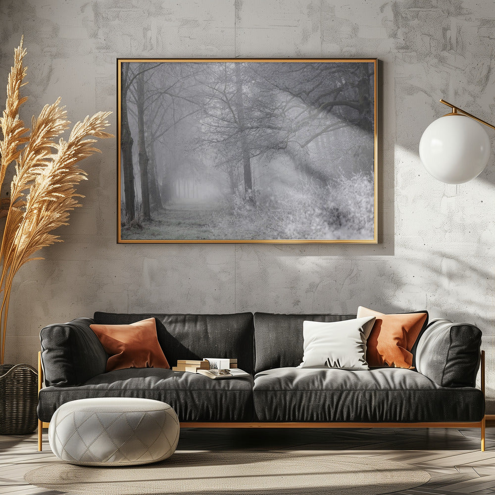 Mistige winterochtend 1 | Poster