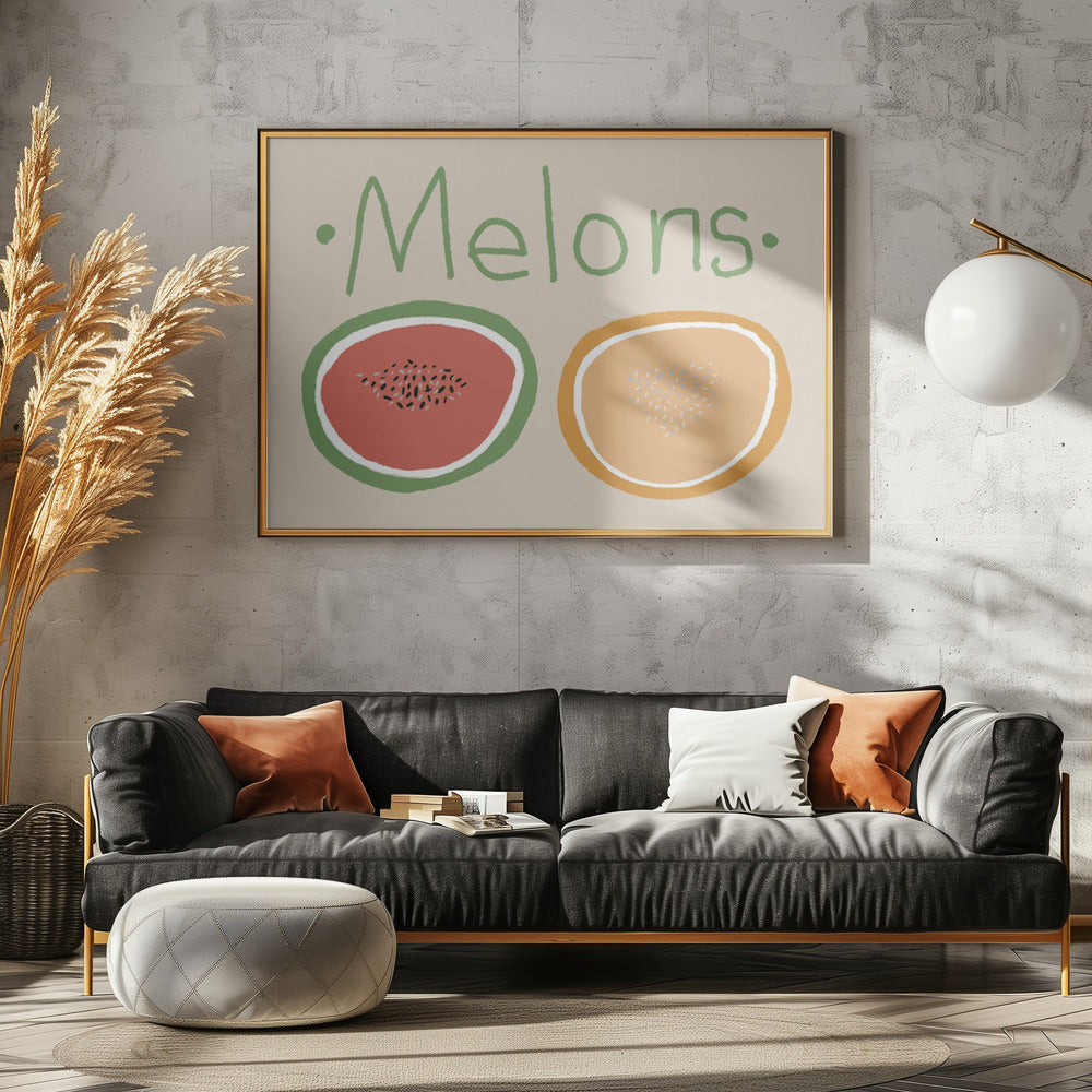 Meloenen | Canvas