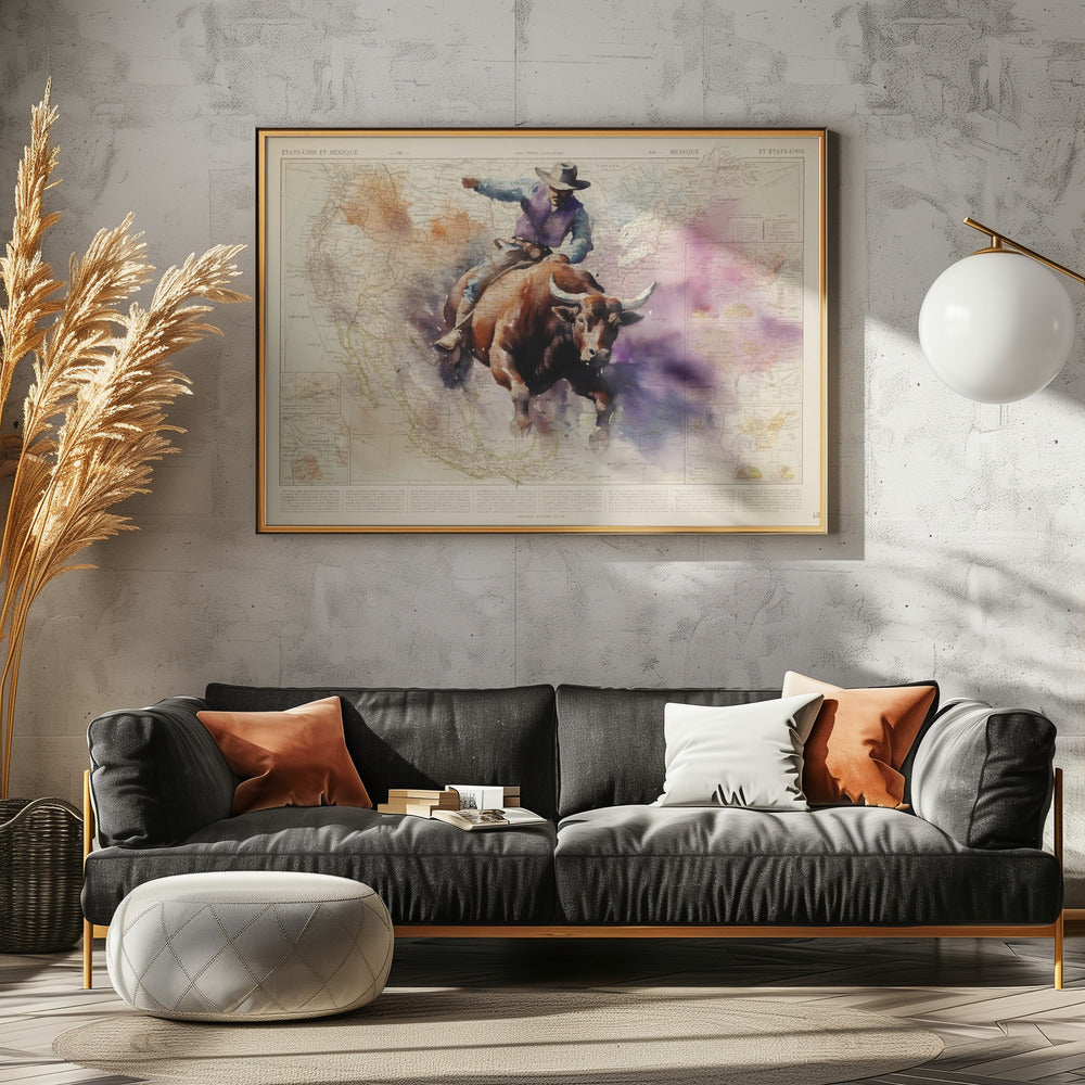 Stierenrijder | Canvas