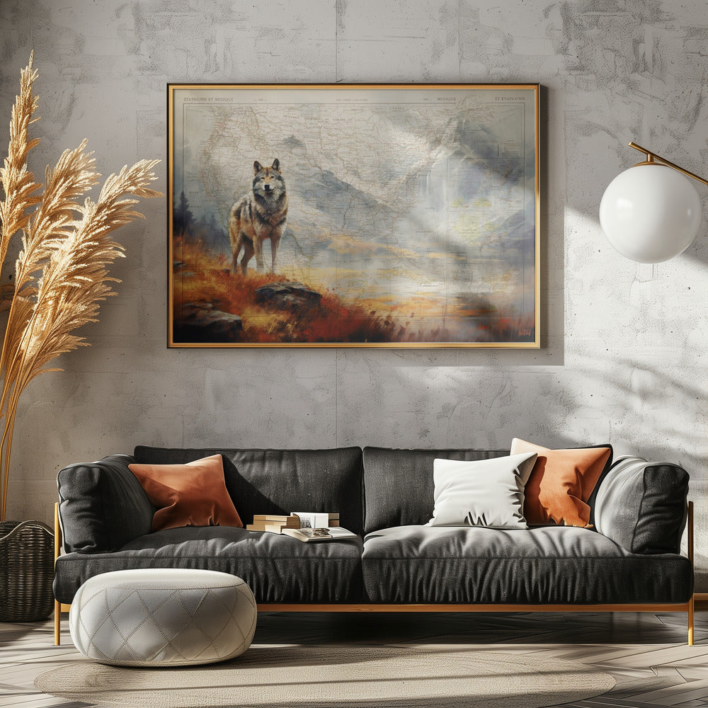 Wolfvallei | Canvas