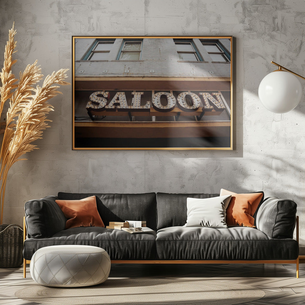 Vintage Saloonbord | Canvas