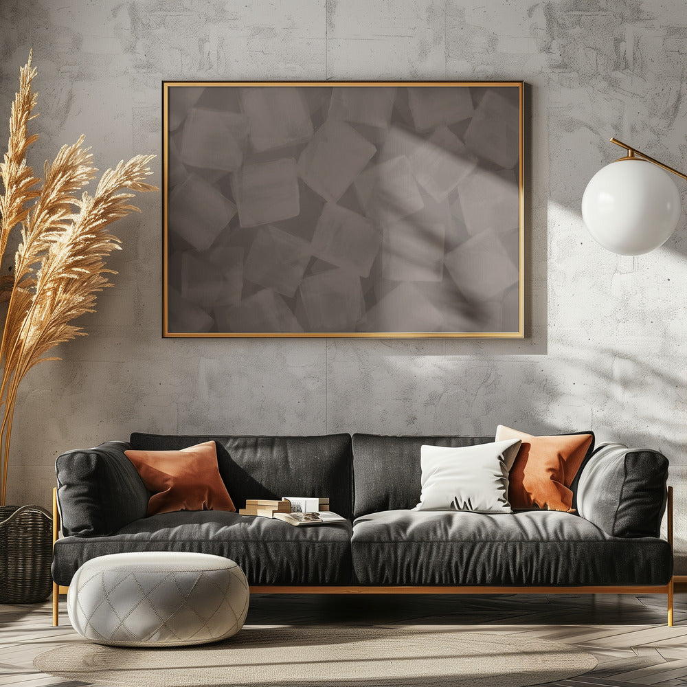Soft Square Brushstrokes | Canvas