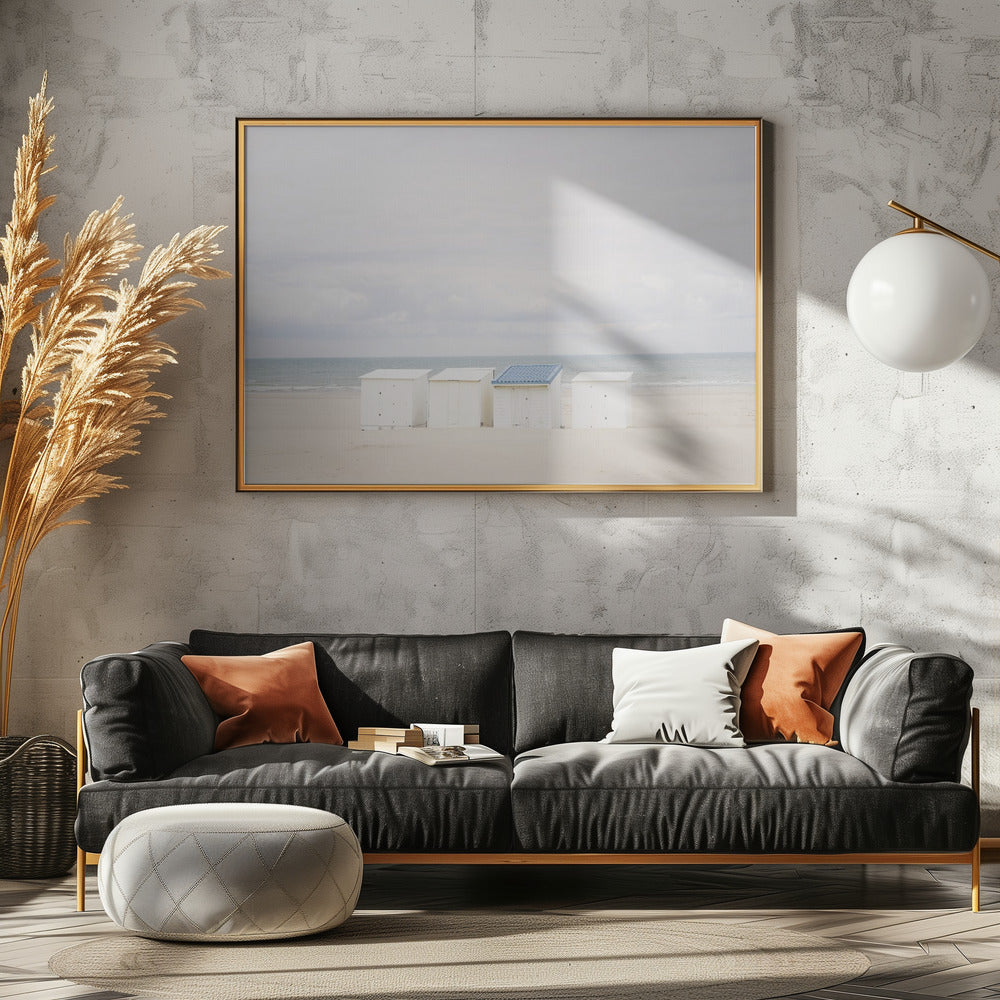 Blauw Dak | Poster