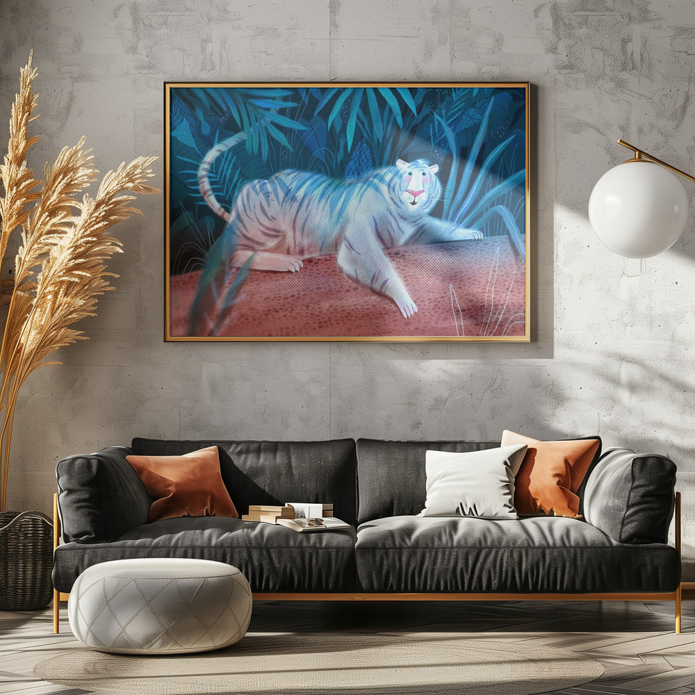 Jungle Maanlicht | Canvas