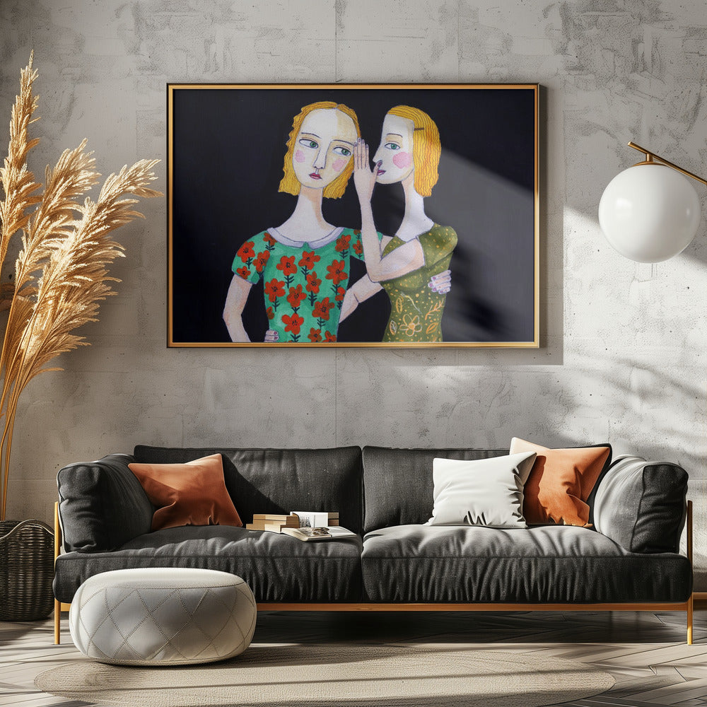 Vrienden | Canvas