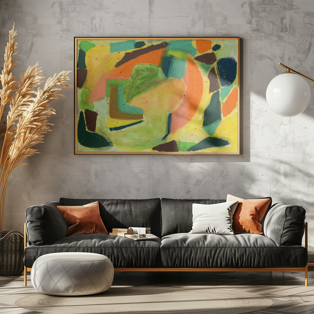 Aquarel & pastel Abstract | Canvas