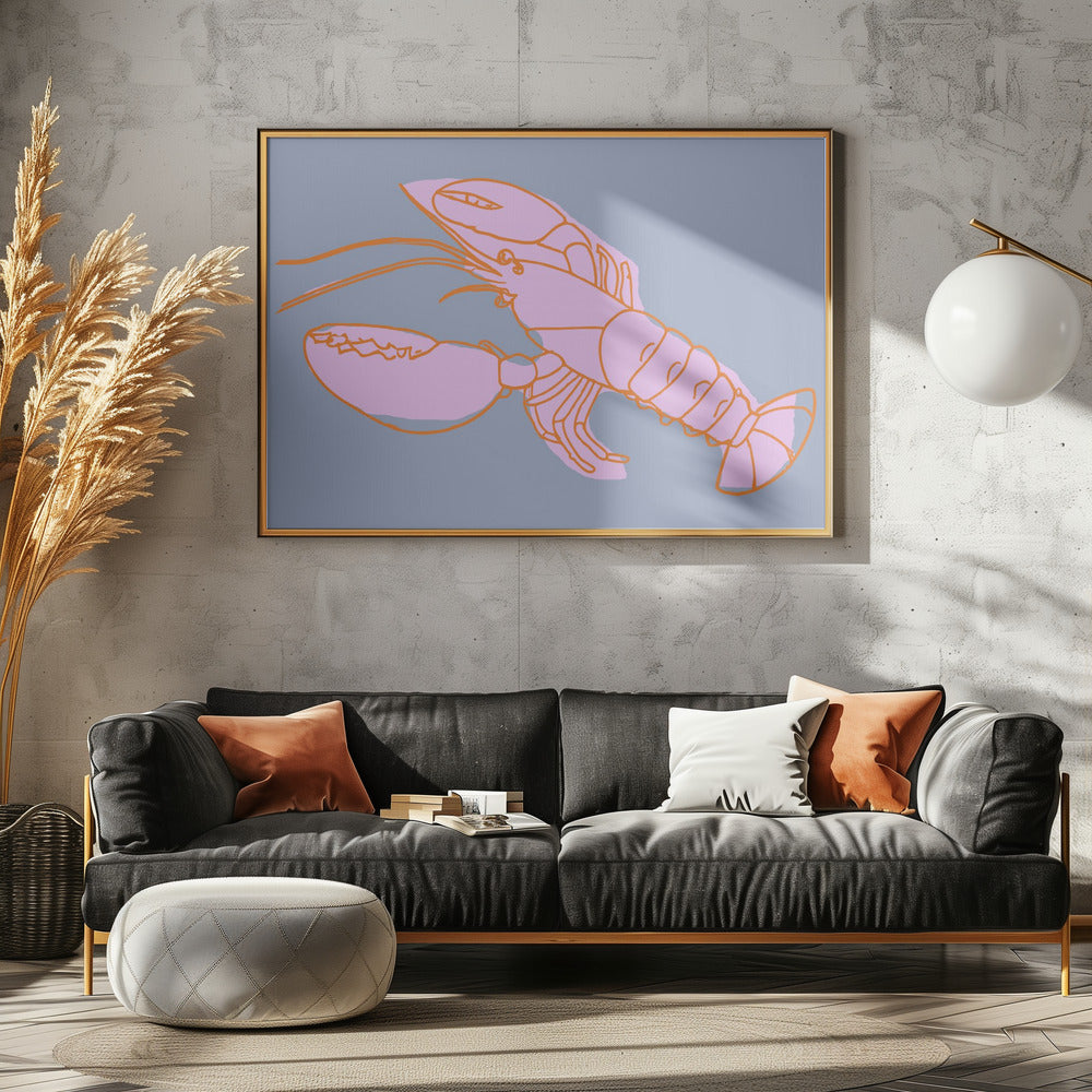 Neon Kreeft Vibes | Canvas