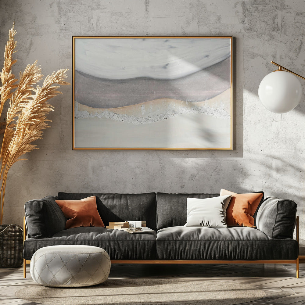 Etherisch landschap | Canvas