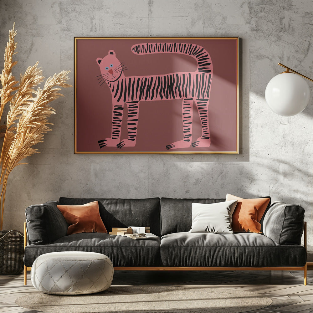 Tijgerkat | Canvas