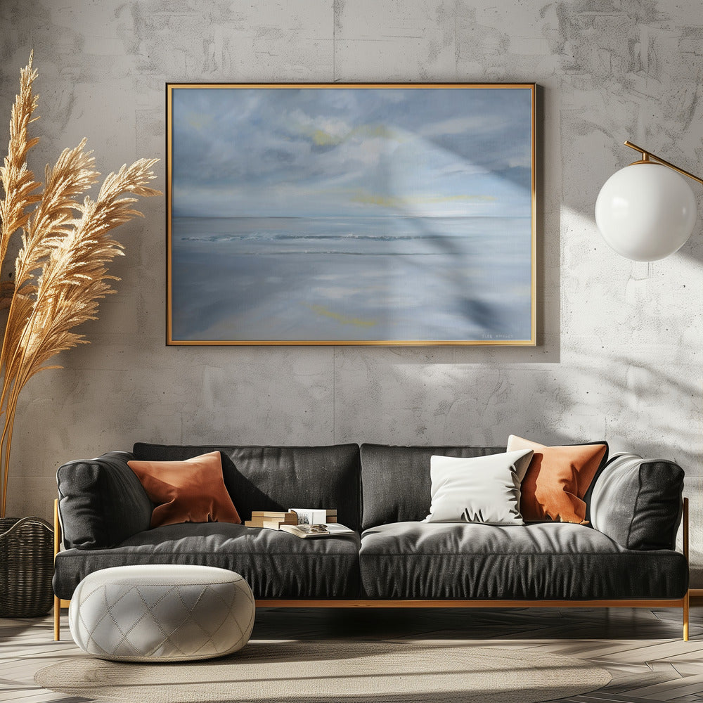 Sereen zeegezicht | Canvas