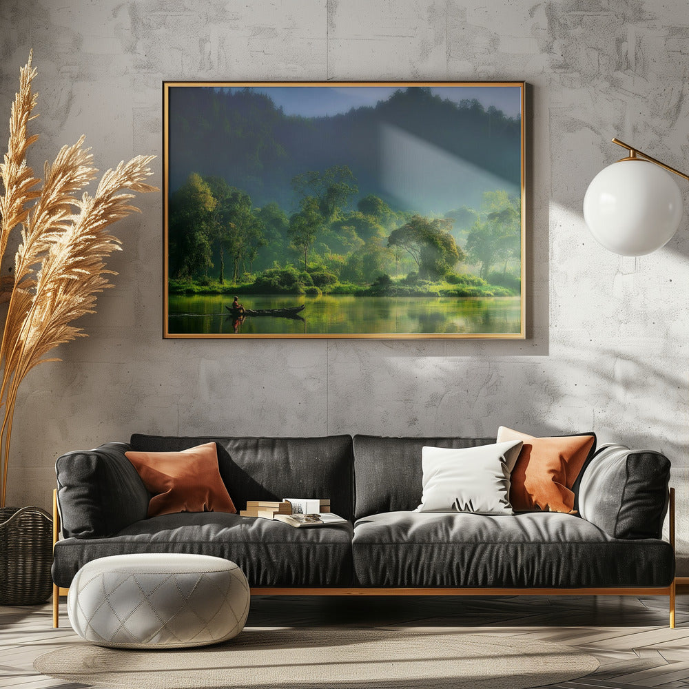 Schilderij van de natuur | Canvas