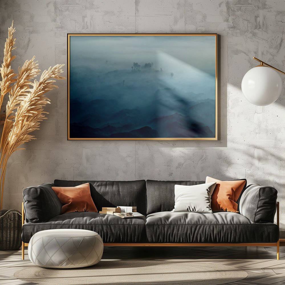 Land van Mist | Canvas