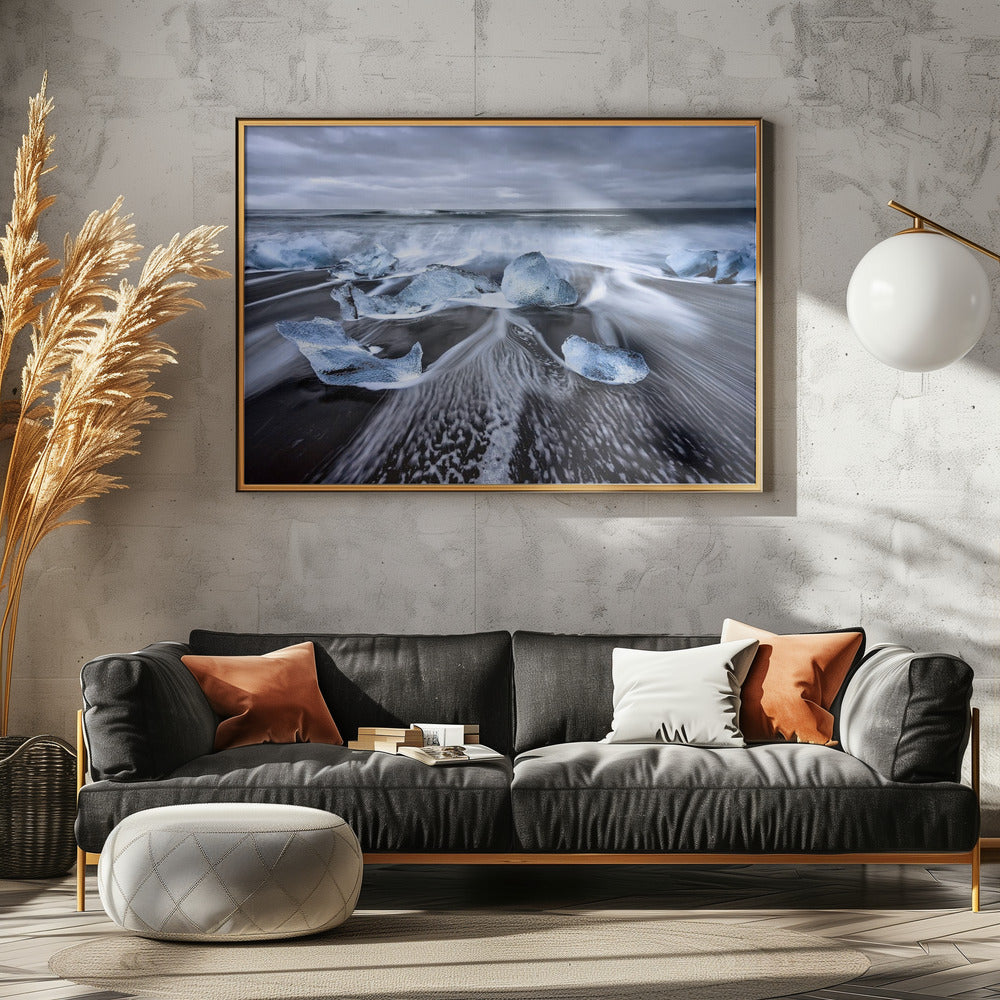 Blauwe Diamanten | Poster