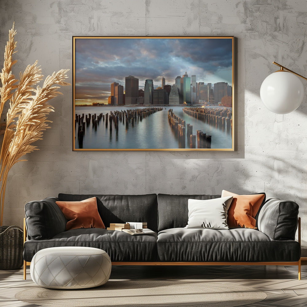 Skyline van New York | Canvas