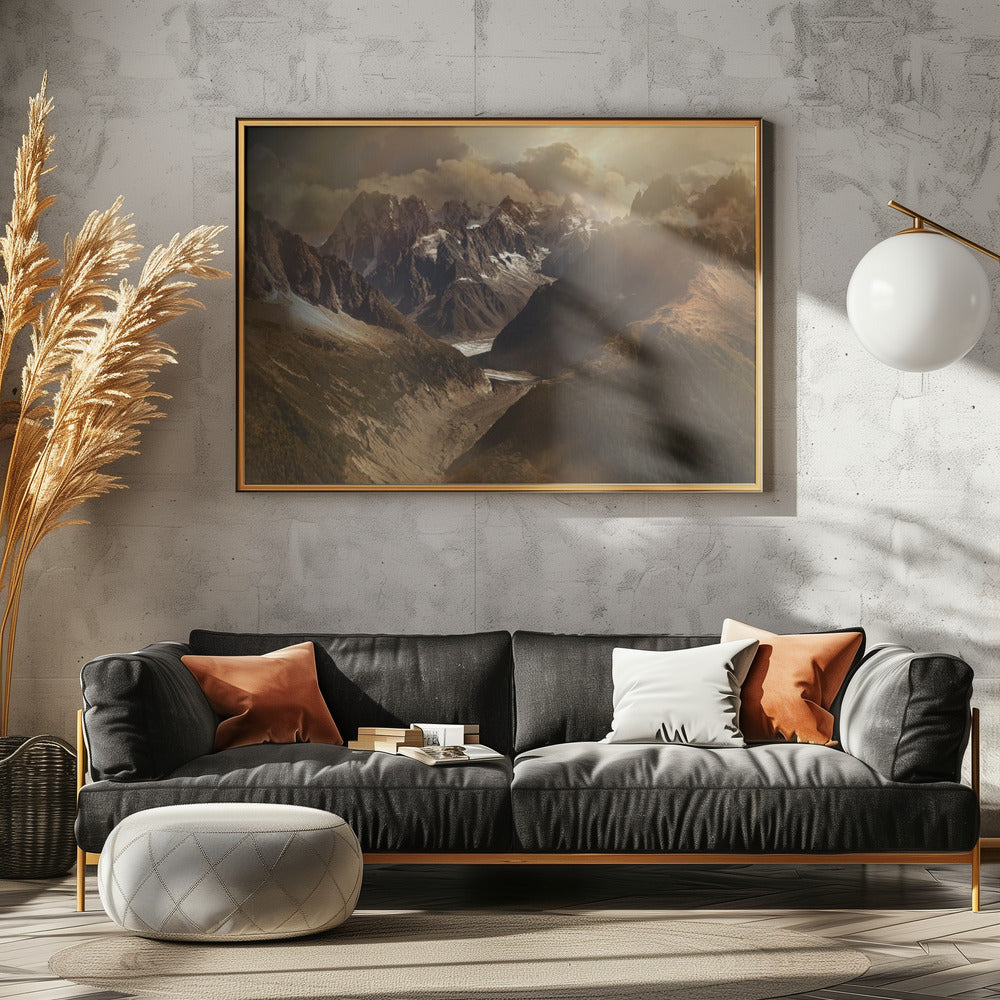 Mont Blanc Massief | Canvas